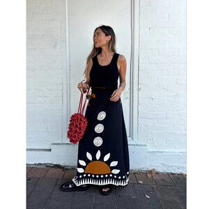 Ottway knit Maya Tank S Black NWT